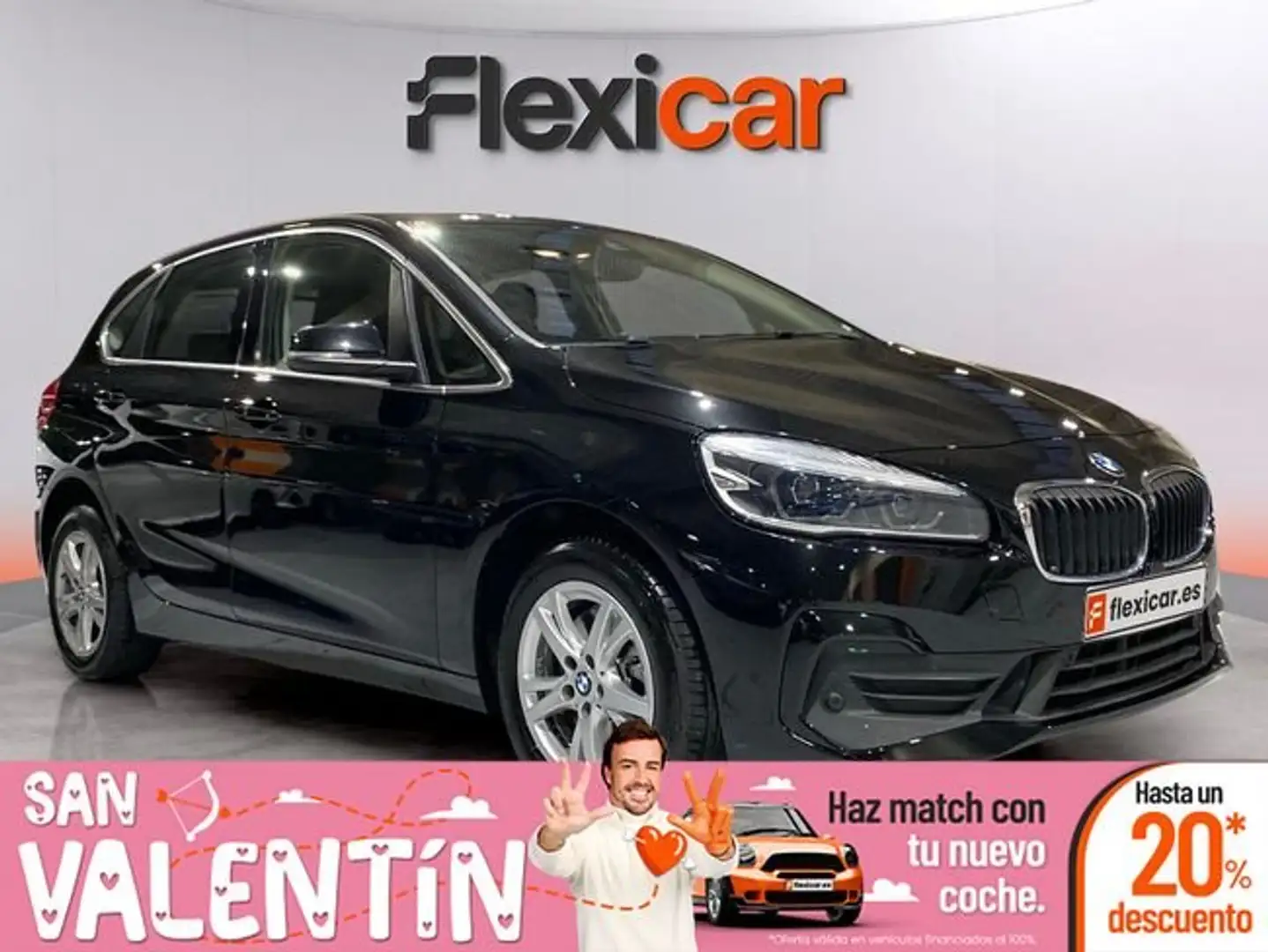 BMW 218 218d Noir - 1