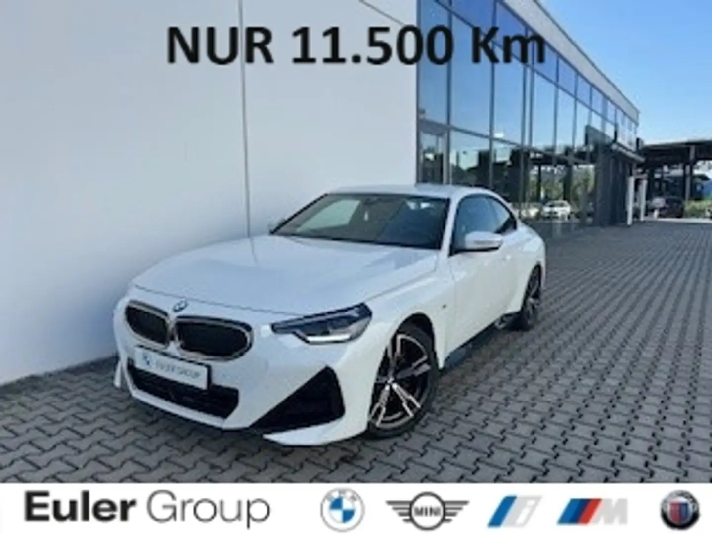 BMW 218 i M-Sport Sommer18'' Sportlenkung AG+ LC+ DigiCock Weiß - 1