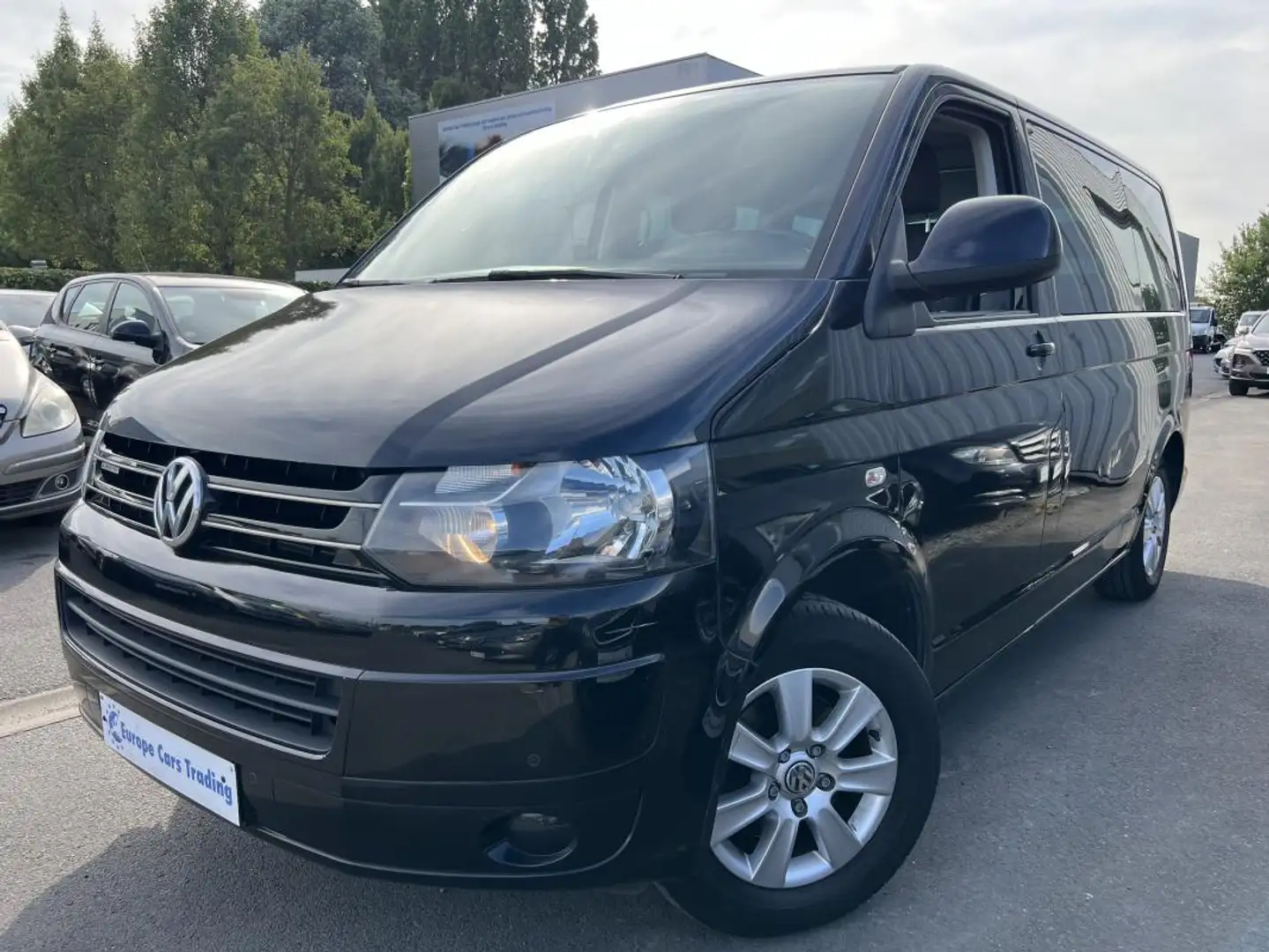 Volkswagen T5 Multivan 2.0TDI 114 CH 1ÈRE MAIN DISTRIB OK GAR 12M Zwart - 1