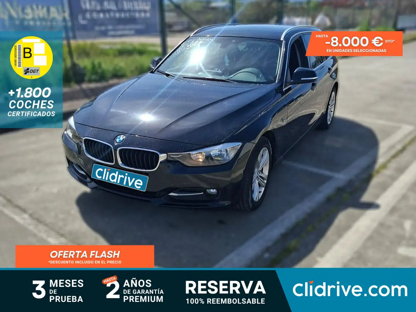 BMW 318 318d Gran Turismo Negro - 1