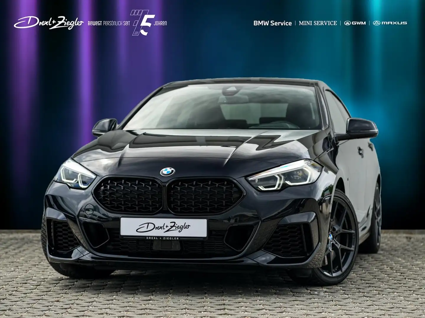 BMW 235 i xDrive Gran Coupe ACC aLED Travel HuD H&K Fekete - 1