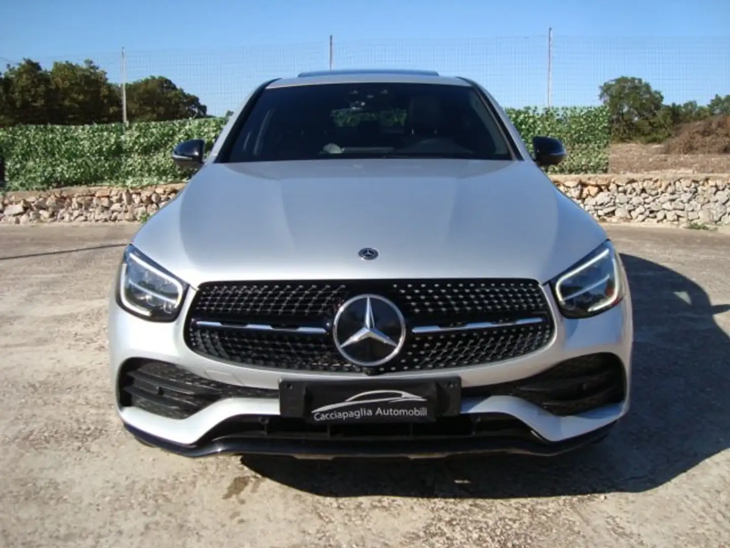 Mercedes-Benz GLC 220 d Coupe Premium Plus 4matic 2020 Argento - 2