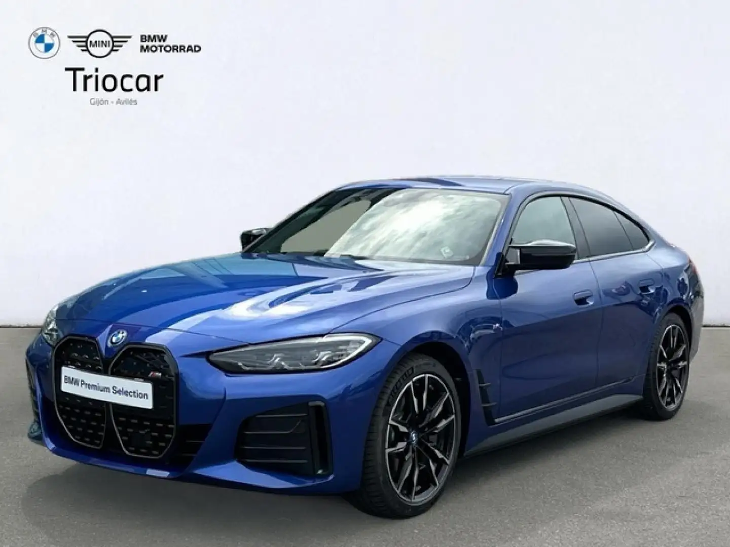 BMW i4 M50 Blauw - 1