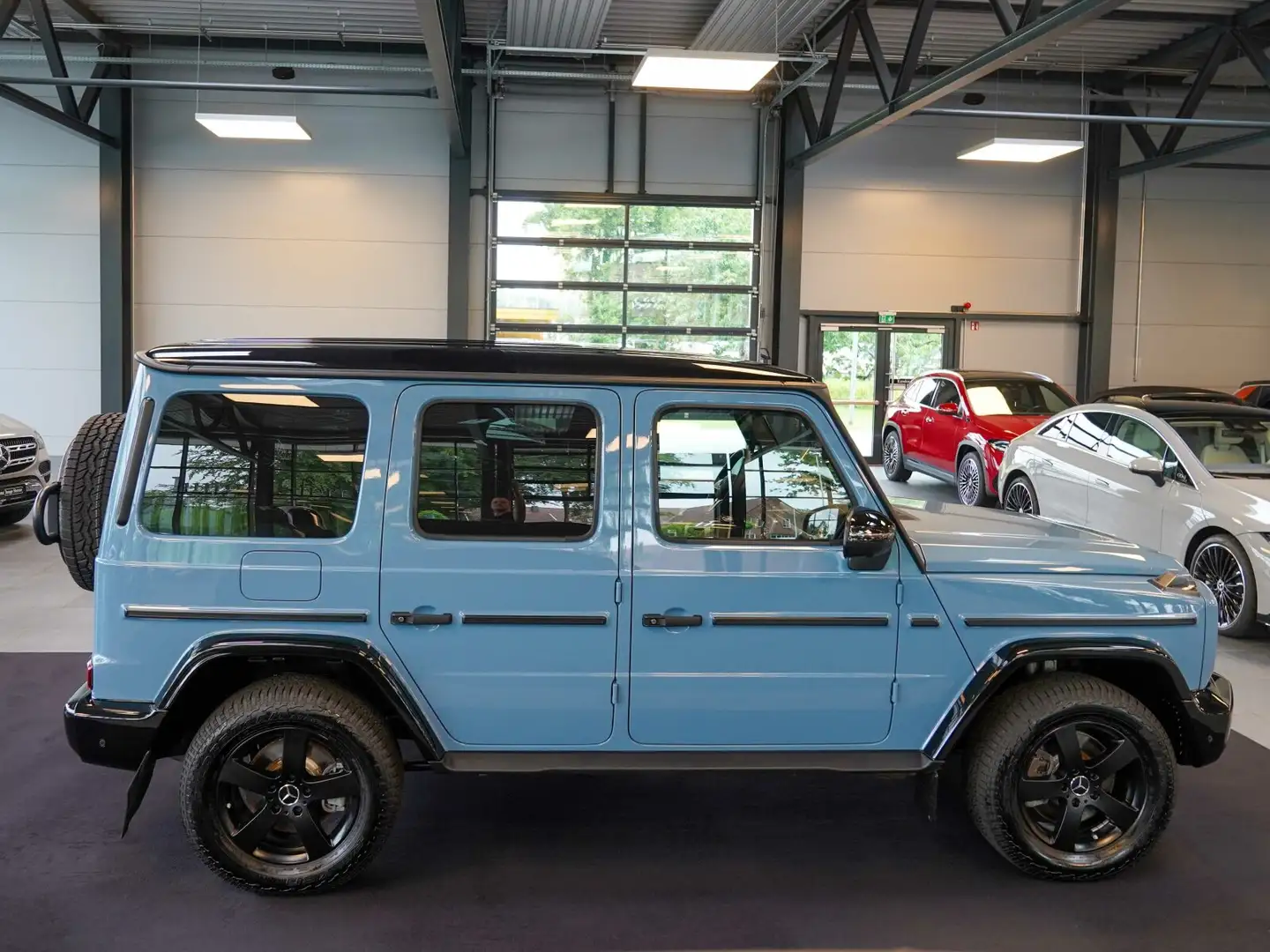 Mercedes-Benz G 400 G 400 d PROFESSIONAL vintageblau Night SUPERIOR Синій - 2