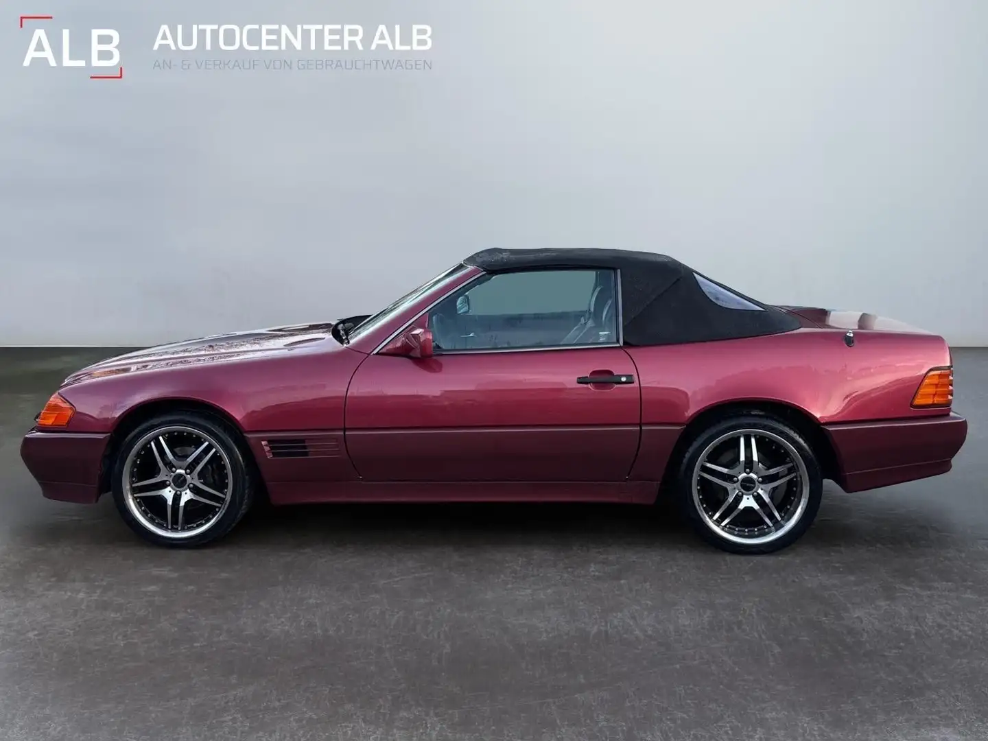 Mercedes-Benz SL 320 Cabrio H-KENNZNEI./AUTOMATIK/LEDER/TÜV NE Rot - 2