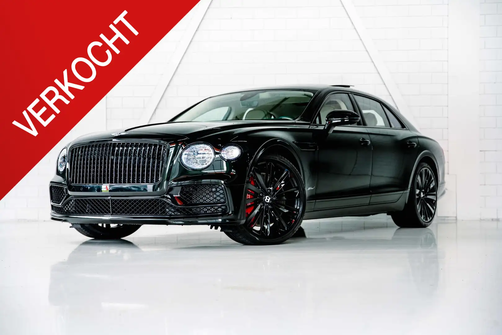 Bentley Flying Spur SPEED 6.0 W12 *NIEUW* l Midnight Emerald l Blackli Verde - 1