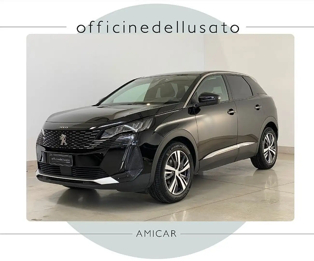 Peugeot 3008 BlueHDi 130 S&S EAT8 Allure Pack Zwart - 1