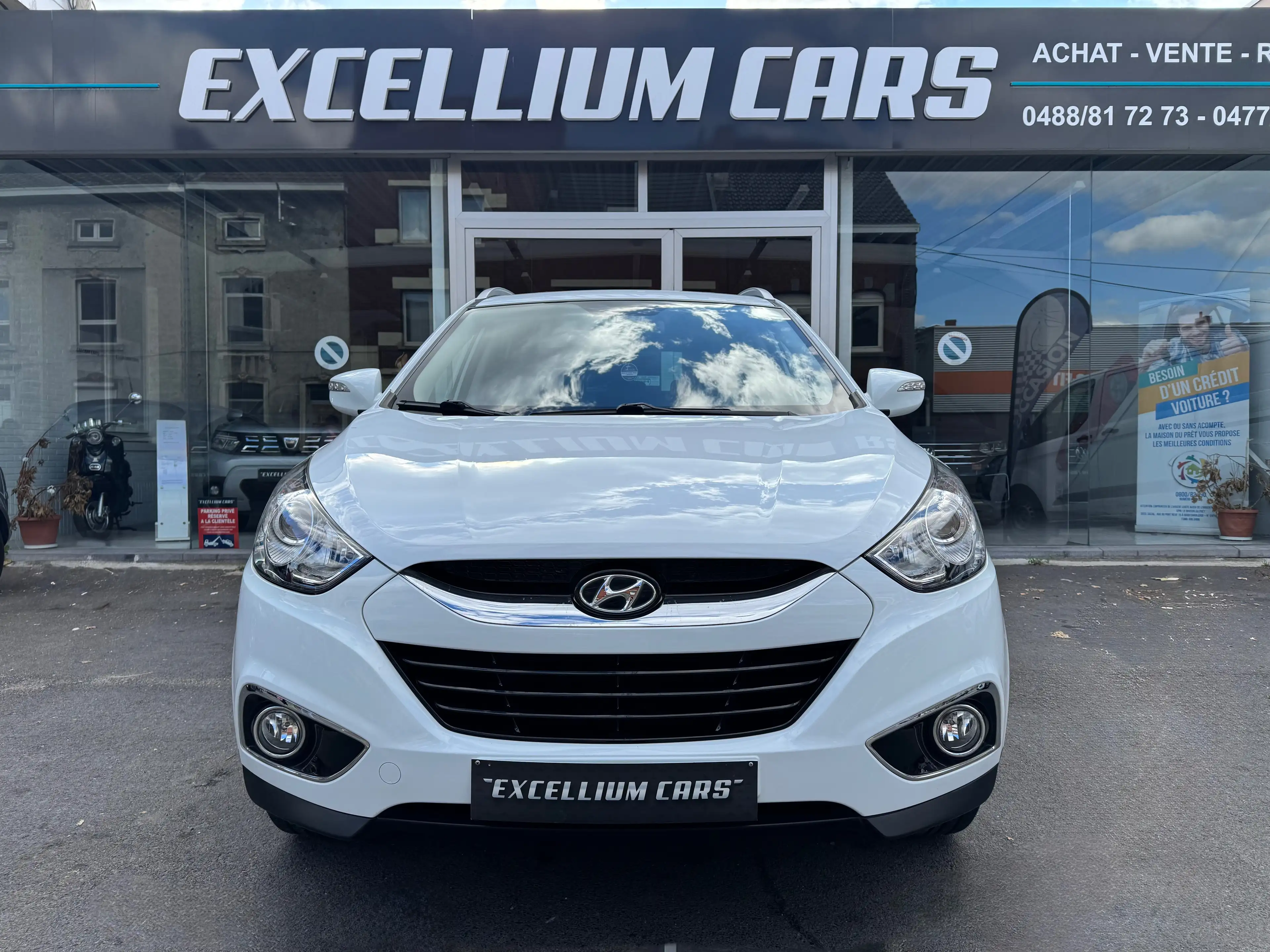 Hyundai iX35 2.0i 2WD Airco Cuir Jante Reglt Vts Carnet Garantie — photo 2