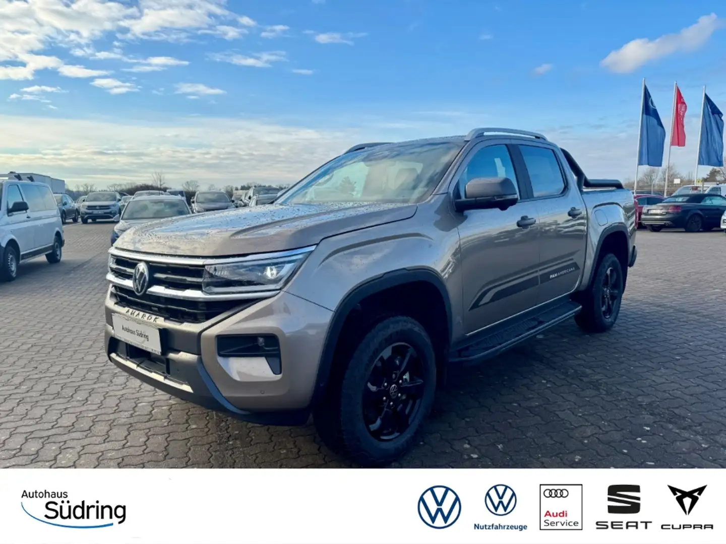 Volkswagen Amarok T2 3,0 TDI DC 4Motion PanAmericana AHK Beige - 1