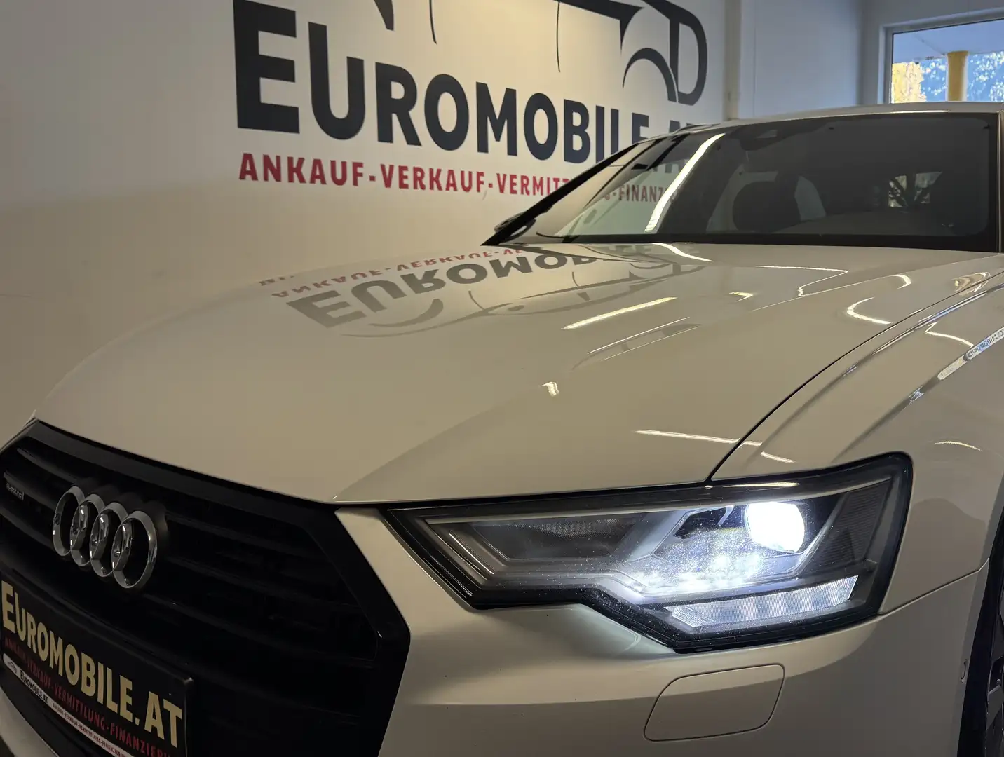 Audi A6 40 TDI Quattro Sport RFK*AHK*4-ZONE*TOTW.AMBI*LED* Wit - 2