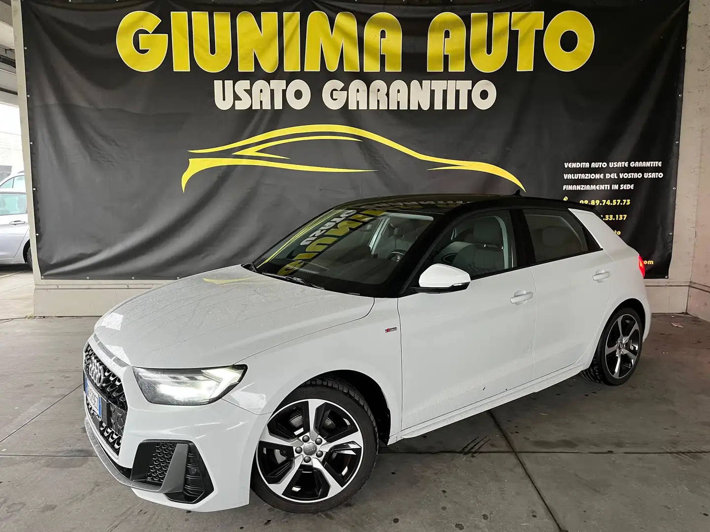 Audi A1 Sportback 30 1.0 tfsi S Line 116cv my20 Bianco - 1