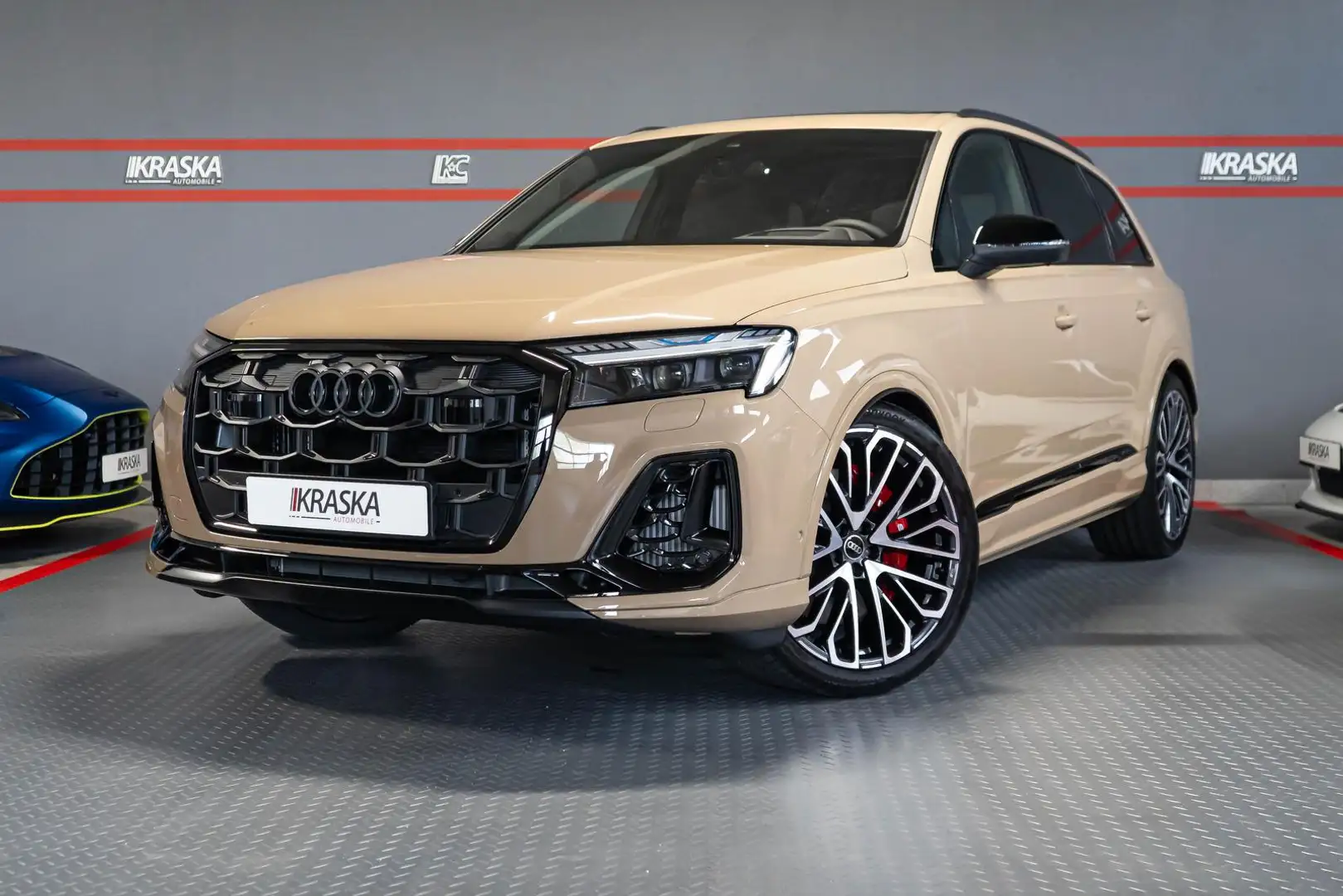 Audi SQ7 4.0 TFSI quattro AHK PANO B&O STHZ Facelift Oro - 1