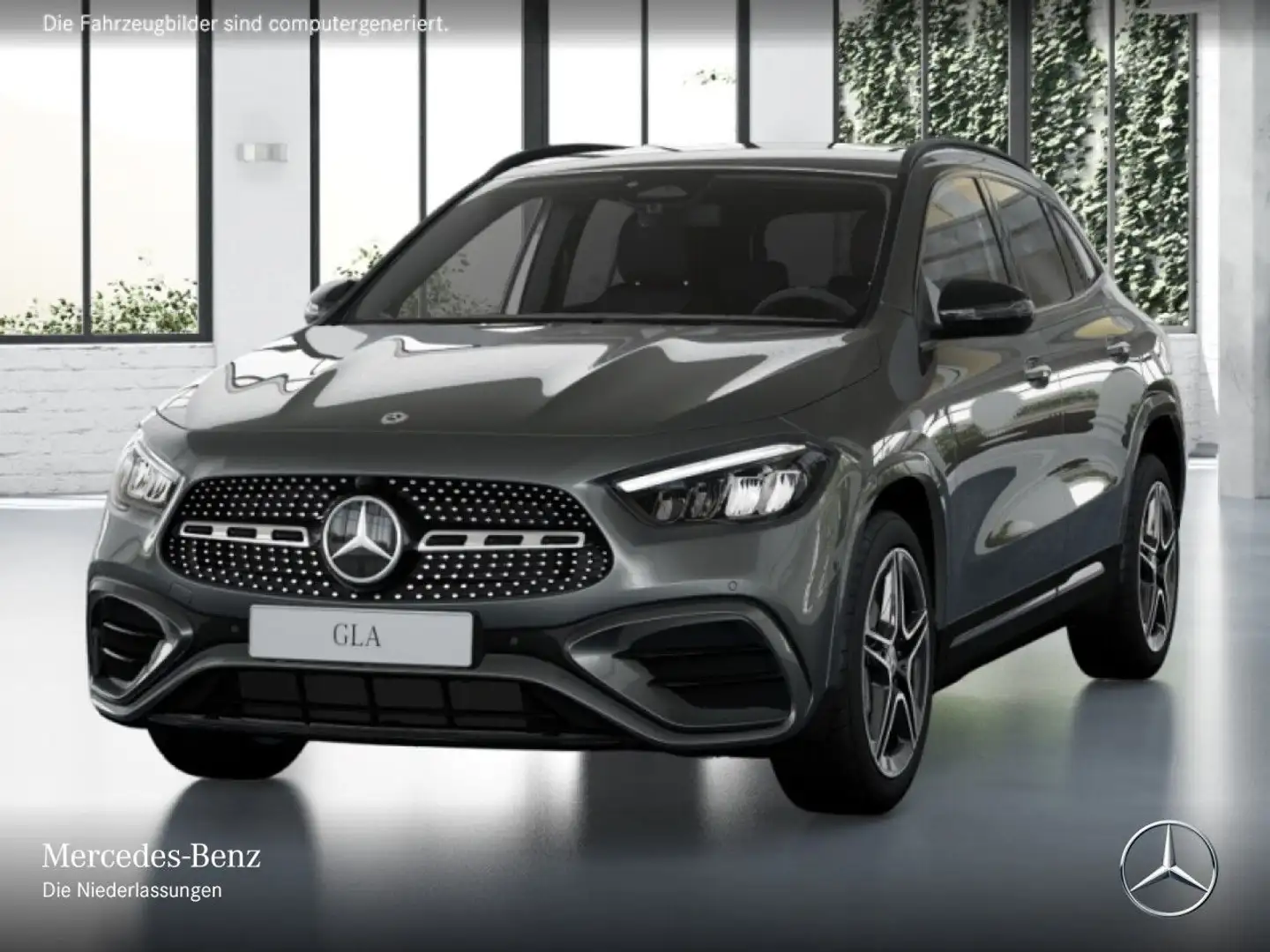Mercedes-Benz GLA 250 e AMG+NIGHT+LED+BURMESTER+KAMERA+19"+TOTW Grau - 2