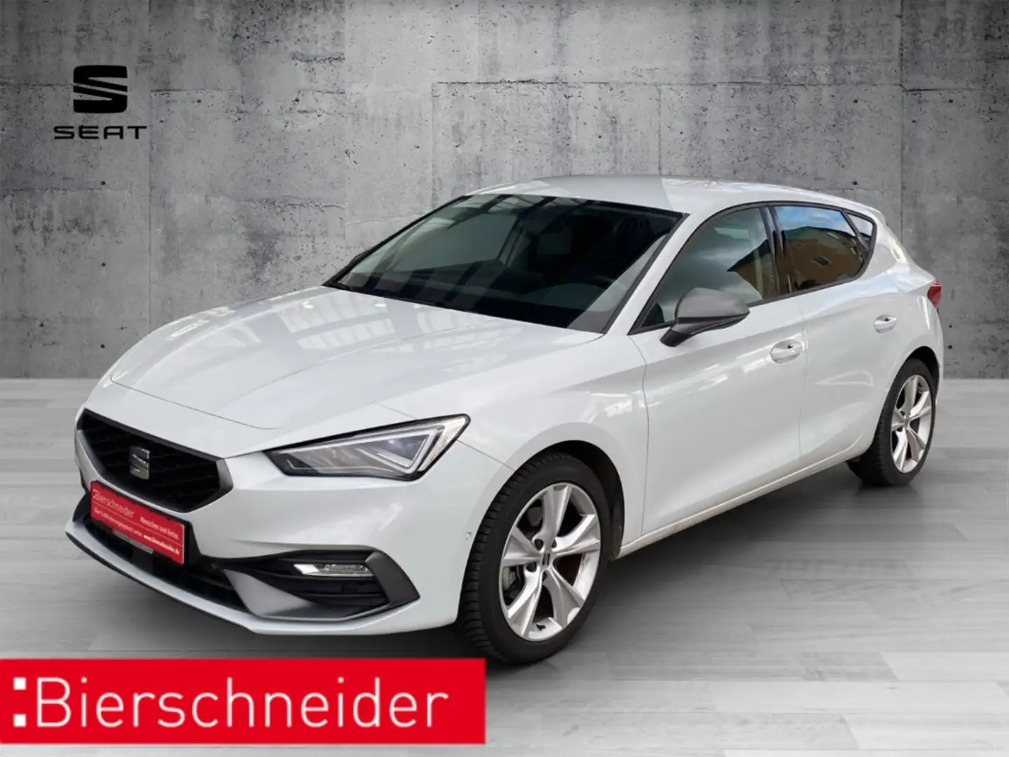 SEAT Leon 1.5 eTSI DSG FR ab 229,- EUR mtl. 1000 Matrix LED Weiß - 1