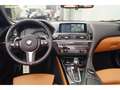 BMW 640 640i Cabrio High Executive M-Sport -LEER-ECC-NAVI- Noir - thumbnail 13