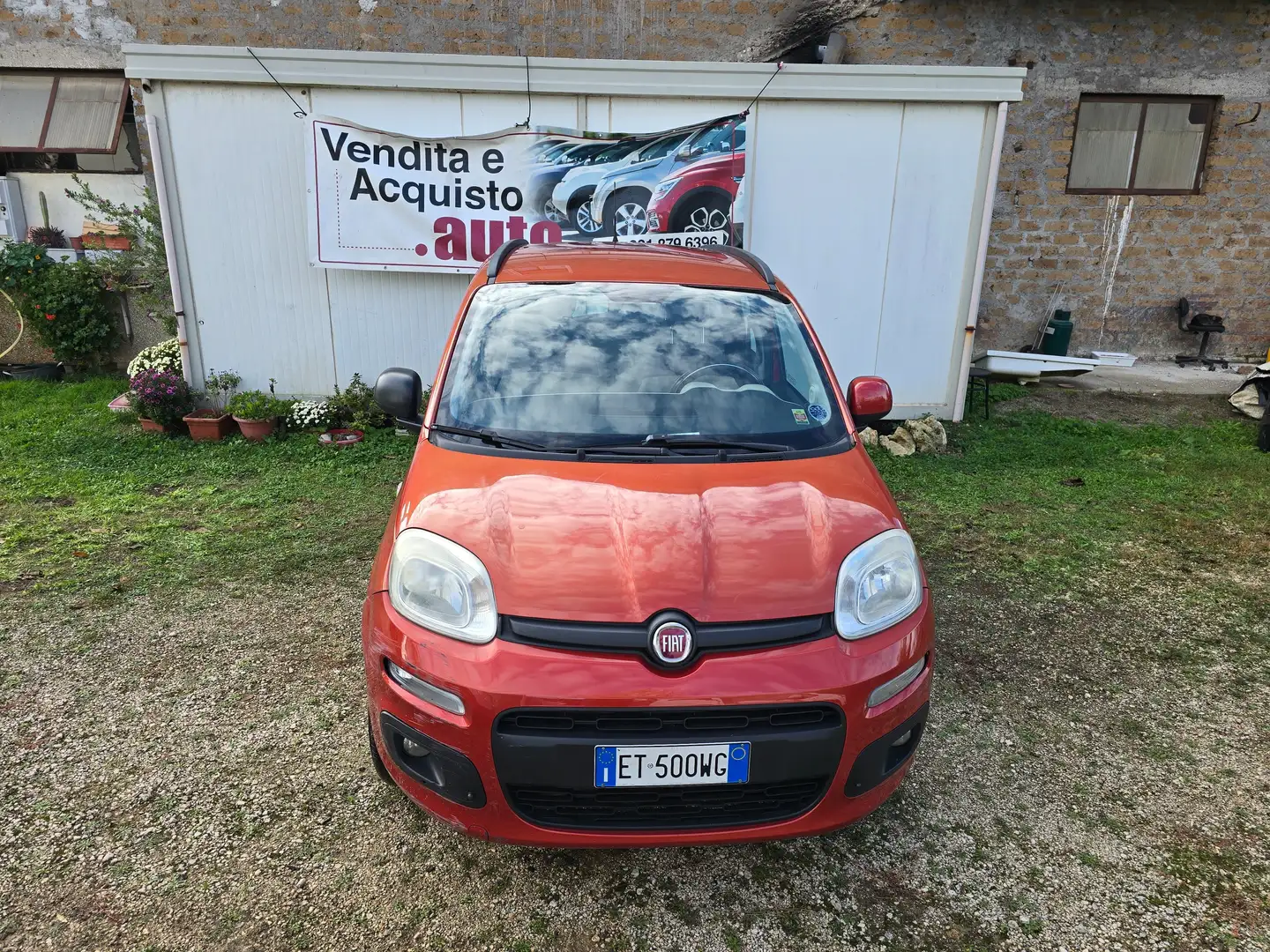 Fiat Panda Panda 0.9 t.air t. natural power METANO80cv Arancione - 1