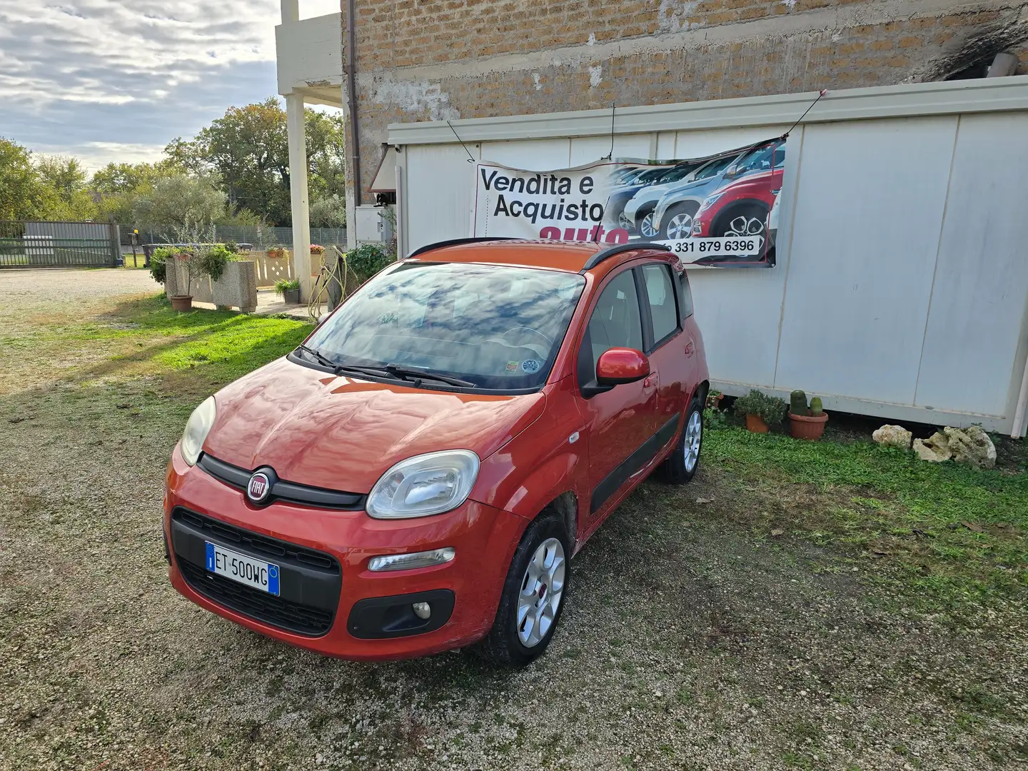 Fiat Panda Panda 0.9 t.air t. natural power METANO80cv Arancione - 2