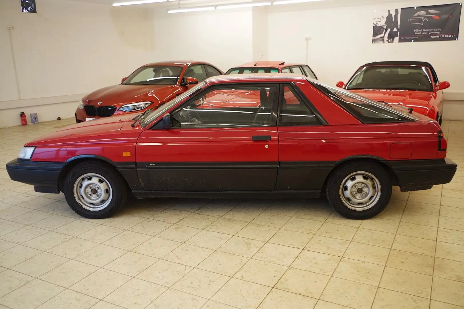 Nissan Sunny GT B12 Coupe, H Kennzeichen, AHK 8-fach!! Rojo - 2