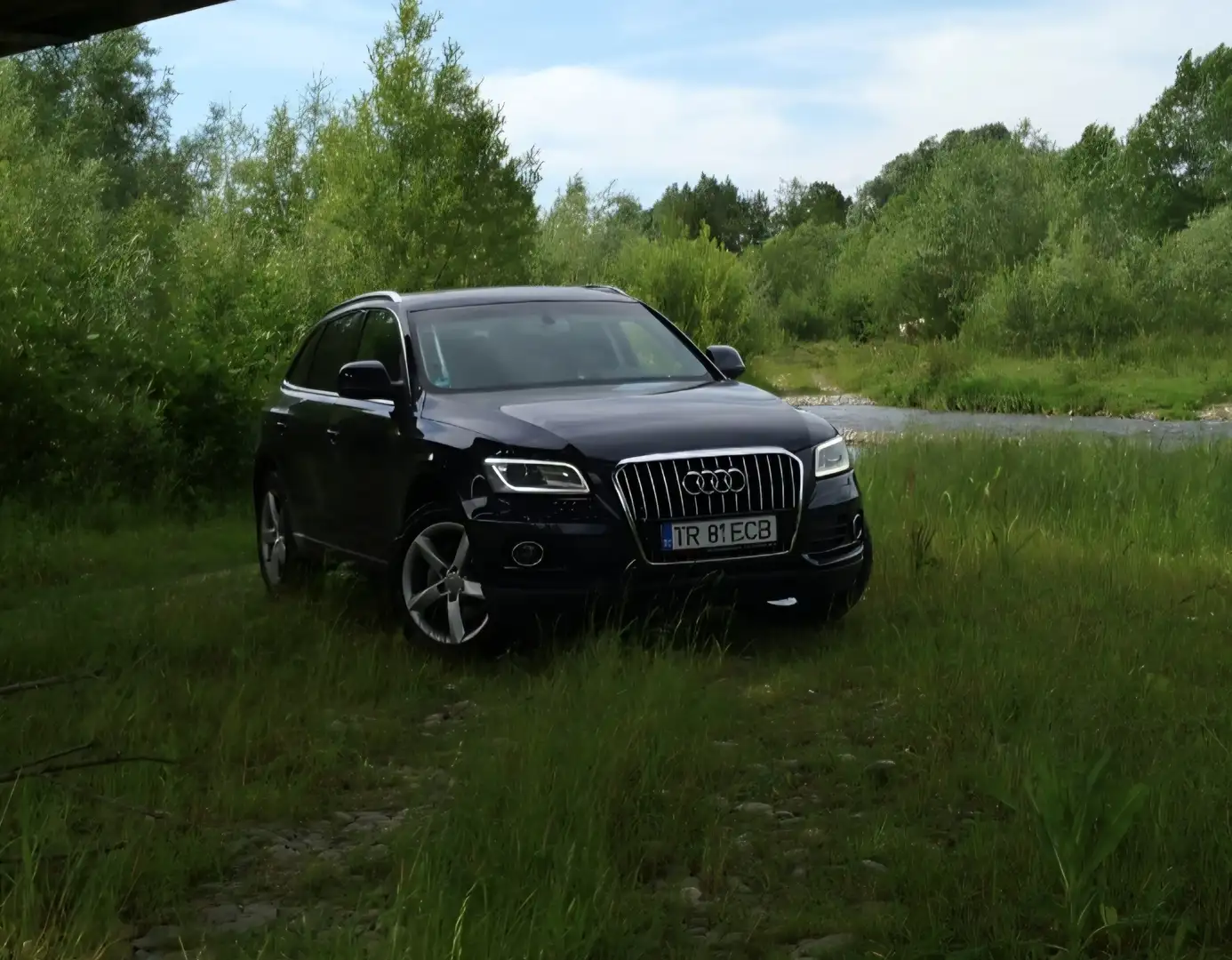 Audi Q5 2.0 TDI quattro S tronic Bleu - 1
