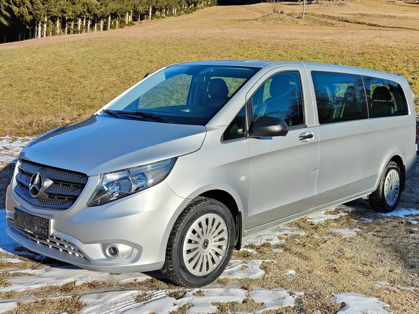 Mercedes-Benz Vito Vito Tourer Pro 114 BlueTEC extralang Aut. Silber - 2