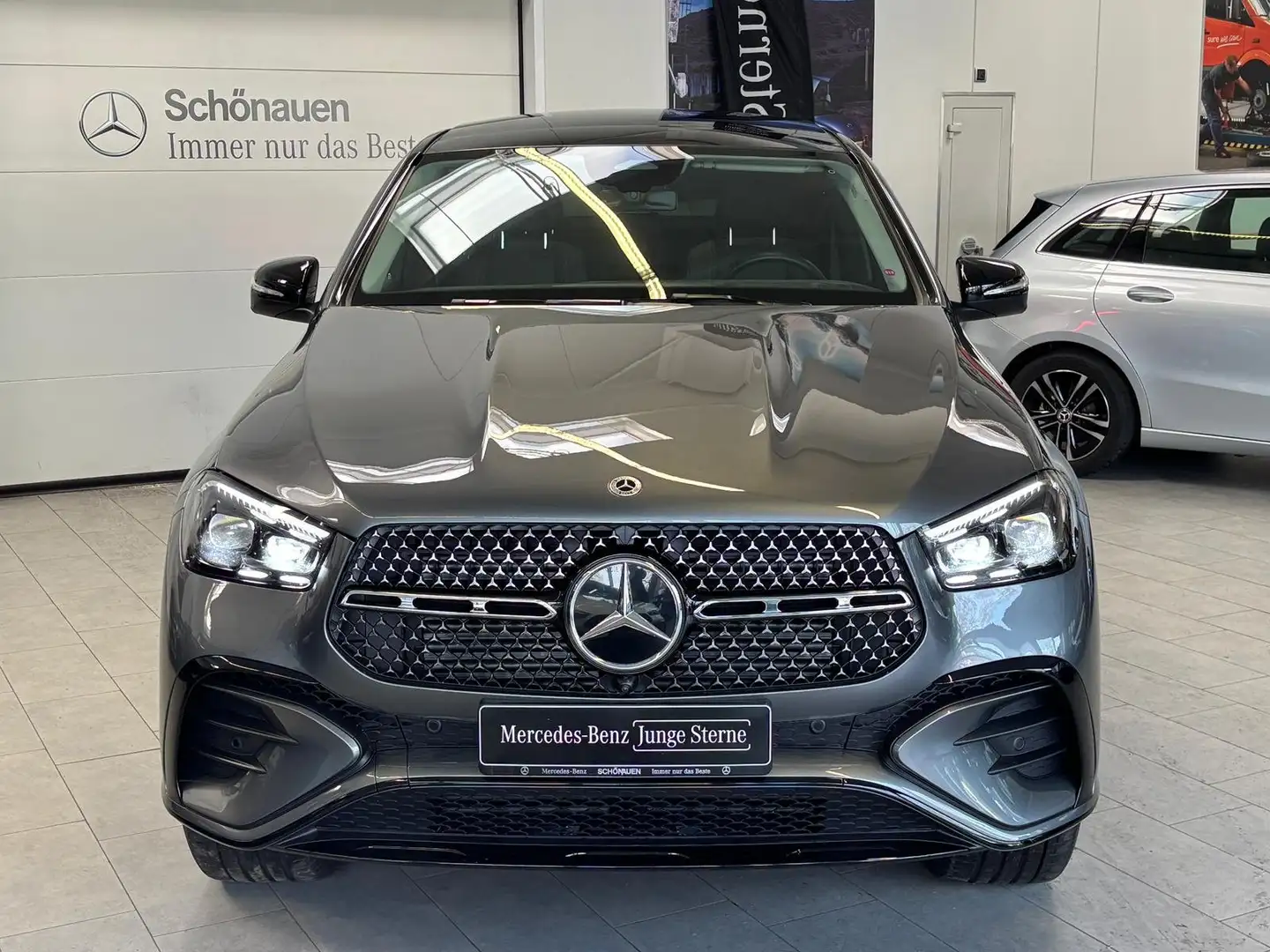 Mercedes-Benz GLE 450 d 4M Coupé AMG+AIRMATIC+PANO+HUD+AHK+BURM Grau - 2