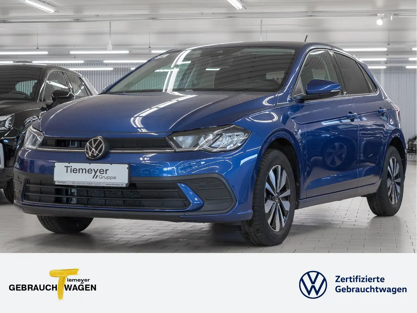 Volkswagen Polo 1.0 TSI MOVE LED NAVI VIRTUAL SITZH Blau - 1