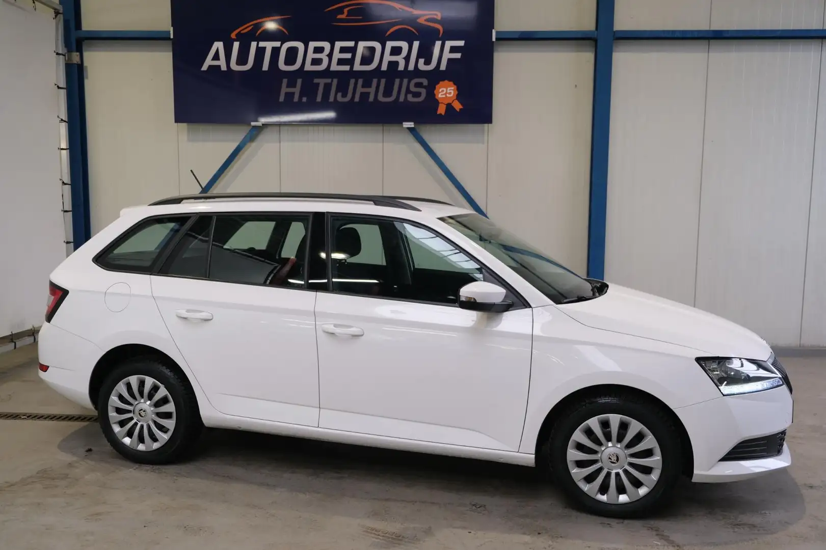 Skoda Fabia Combi 1.0 TSI Active - N.A.P. Airco, Cruise. Blanc - 2