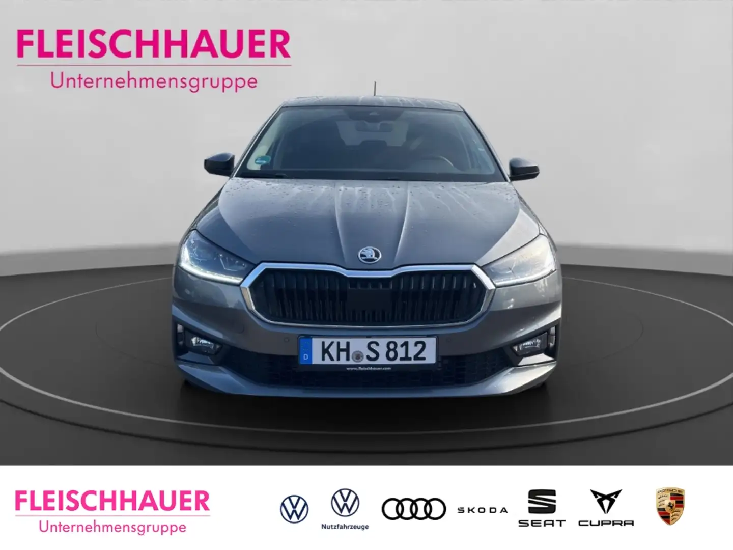 Skoda Fabia Tour  1.0 70 (95) kW(PS) 5 Gang Parklenkassistent Grau - 2