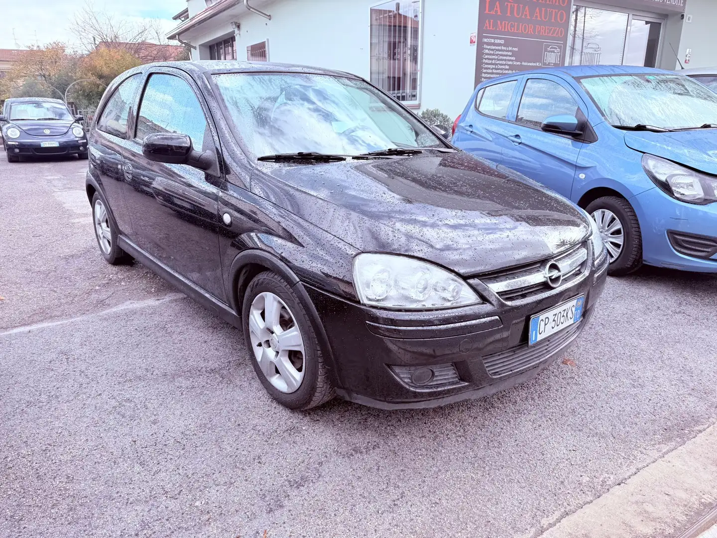 Opel Corsa Corsa III 2003 3p 1.3 cdti Sport easytronic Schwarz - 1