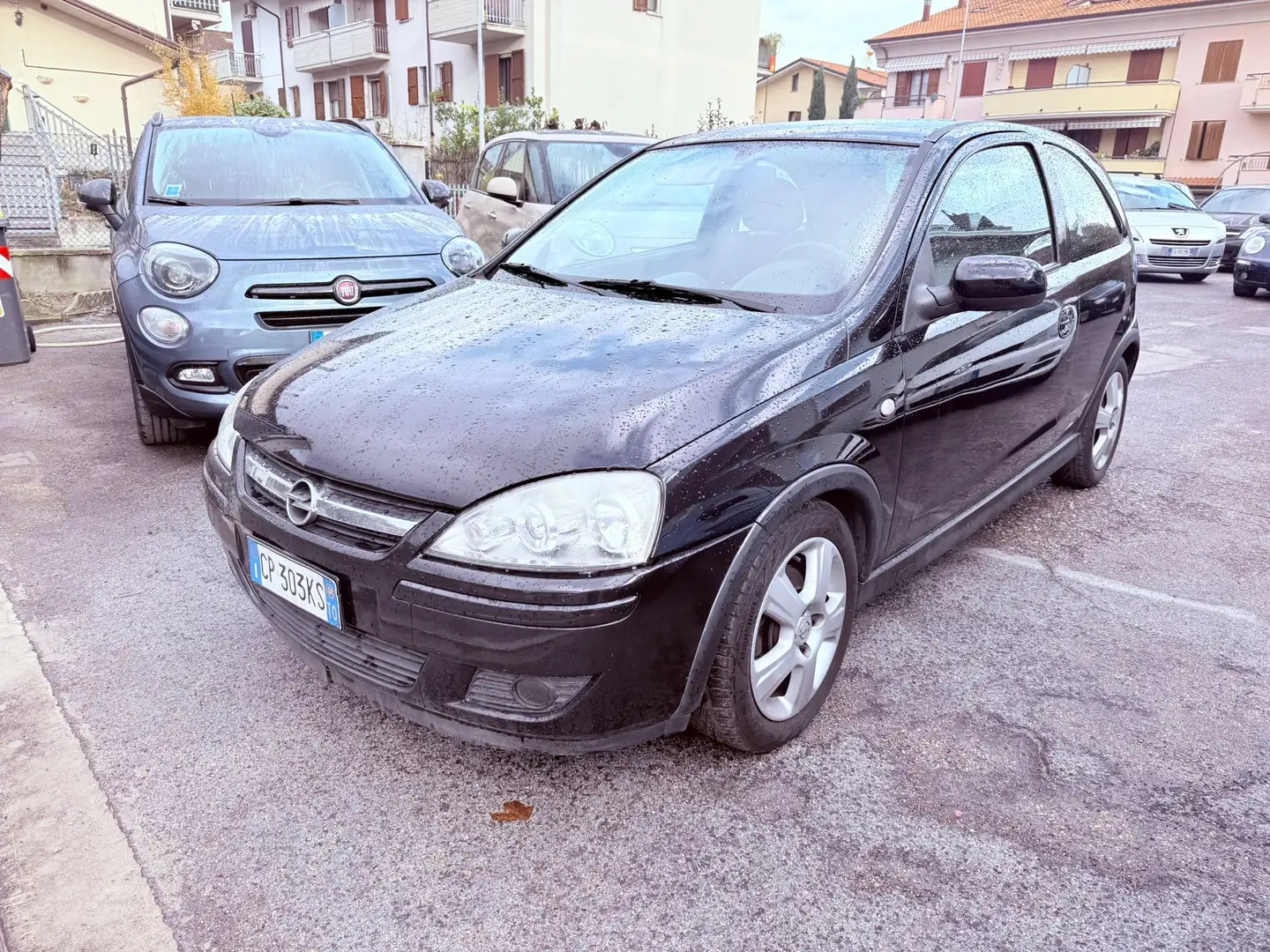 Opel Corsa Corsa III 2003 3p 1.3 cdti Sport easytronic Schwarz - 2