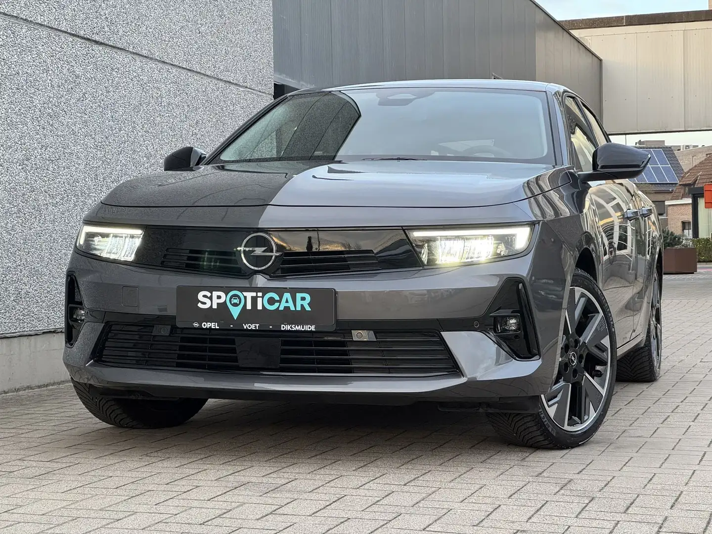 Opel Astra ELECTRIC LONG RANGE 54KWH EDITION Szary - 1