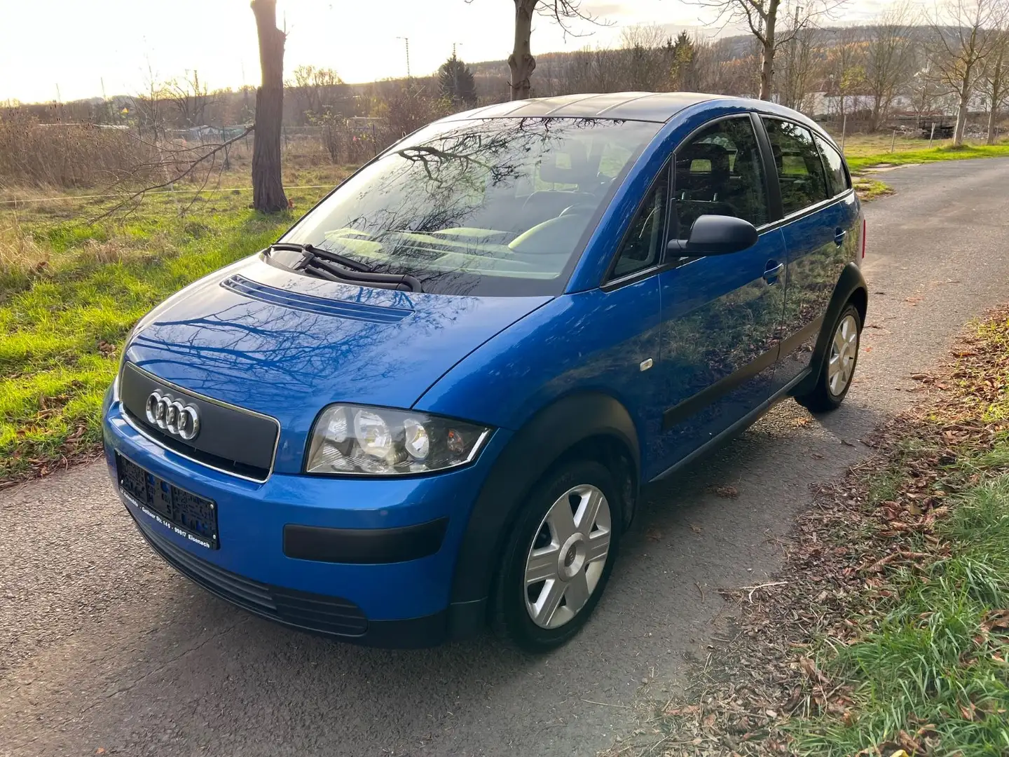 Audi A2 1.4TDI Coulor Storm Klima/ZV/LM/eFh... Niebieski - 1