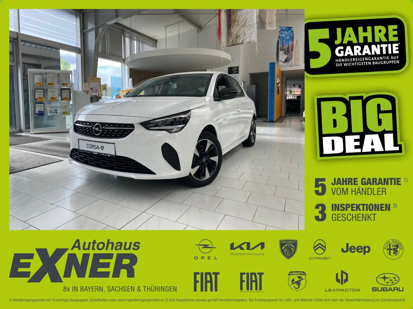 Opel Corsa-e ELEGANCE Einparkpilot hinten und vorne Blanc - 1