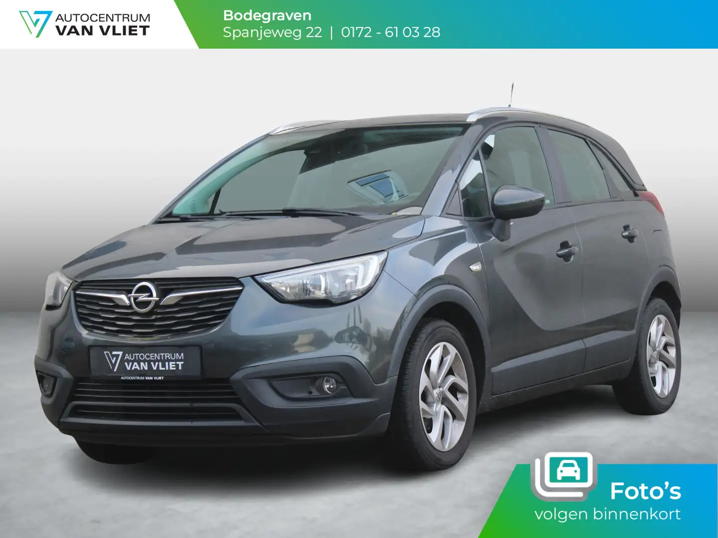 Opel Crossland X 1.2 Online Edition | NAVIGATIE | Grijs - 1