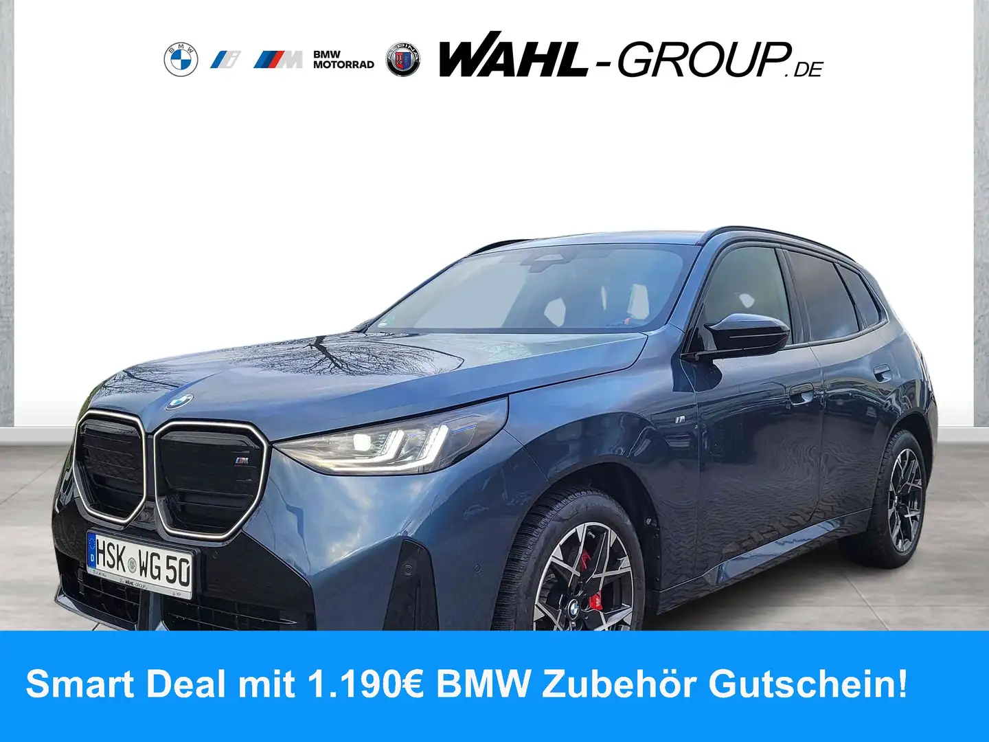 BMW X3 M 50 xDrive M Sport Pro 20" Adapt LED DrivingAss Har Blau - 1