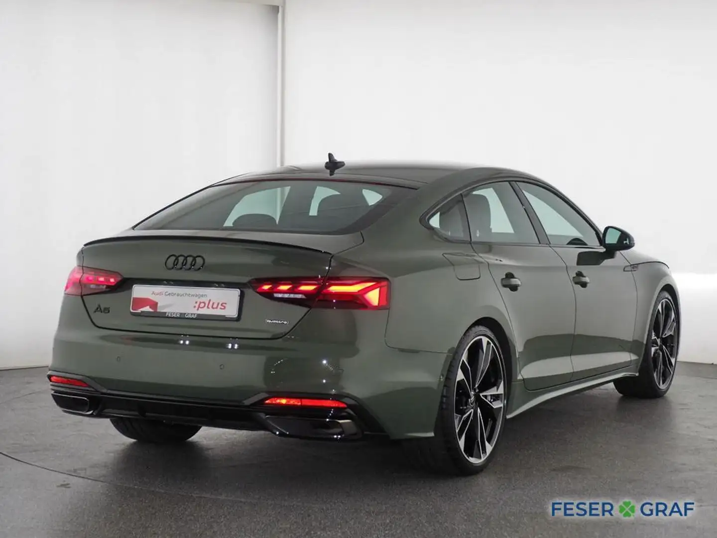 Audi Vir. Cockpit/AHK/Kamera/B&O/Matrix Rückfahrkamera Grün - 2