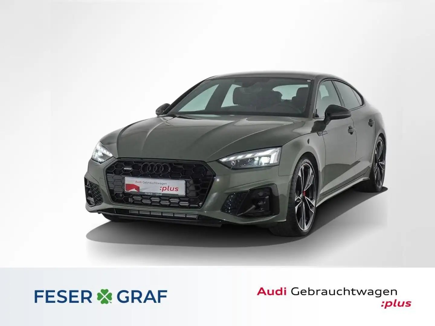 Audi Vir. Cockpit/AHK/Kamera/B&O/Matrix Rückfahrkamera Grün - 1