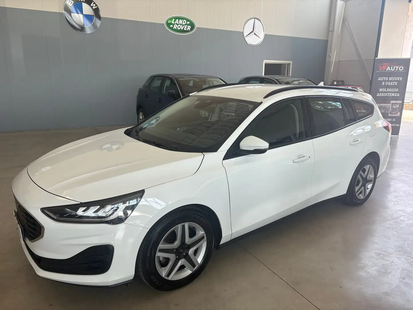 Ford Focus Focus Active SW 1.5 ecoblue Design 120cv auto Blanc - 1