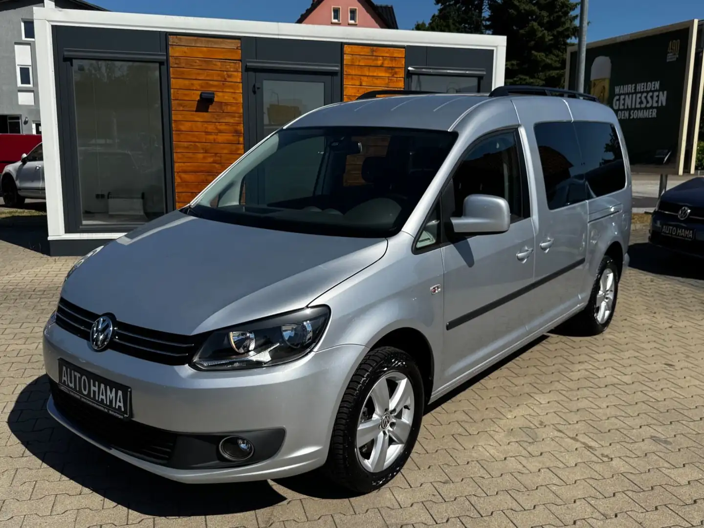 Volkswagen Caddy Kombi Maxi DSG *7-SITZ*NAVI*TOP*PDC*72TKM* Silber - 2