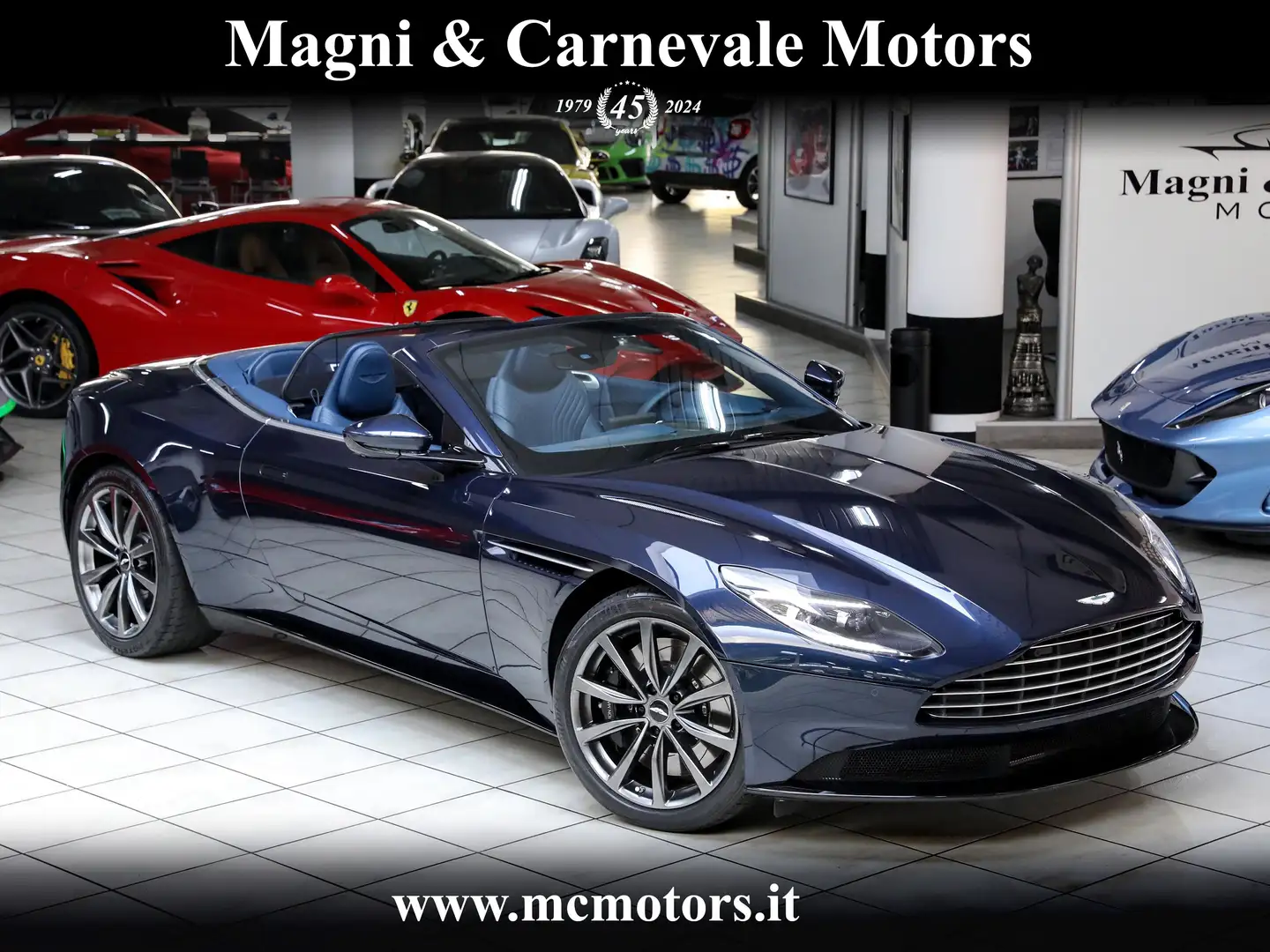 Aston Martin DB11 VOLANTE|2+2|20''|CLIMATE SEATS|360°VIEW Bleu - 1