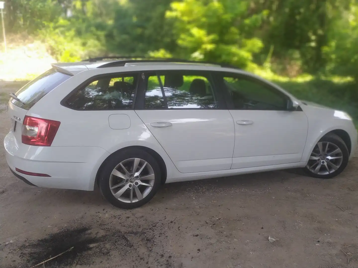 Skoda Octavia Octavia Wagon 1.6 tdi Style 115cv dsg Bianco - 1