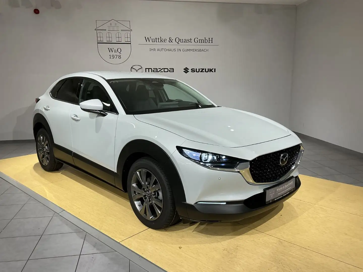 Mazda CX-30 186PS EXCLUSIVE-LINE*ACC*Bose*LenkrHZ*360* Weiß - 2