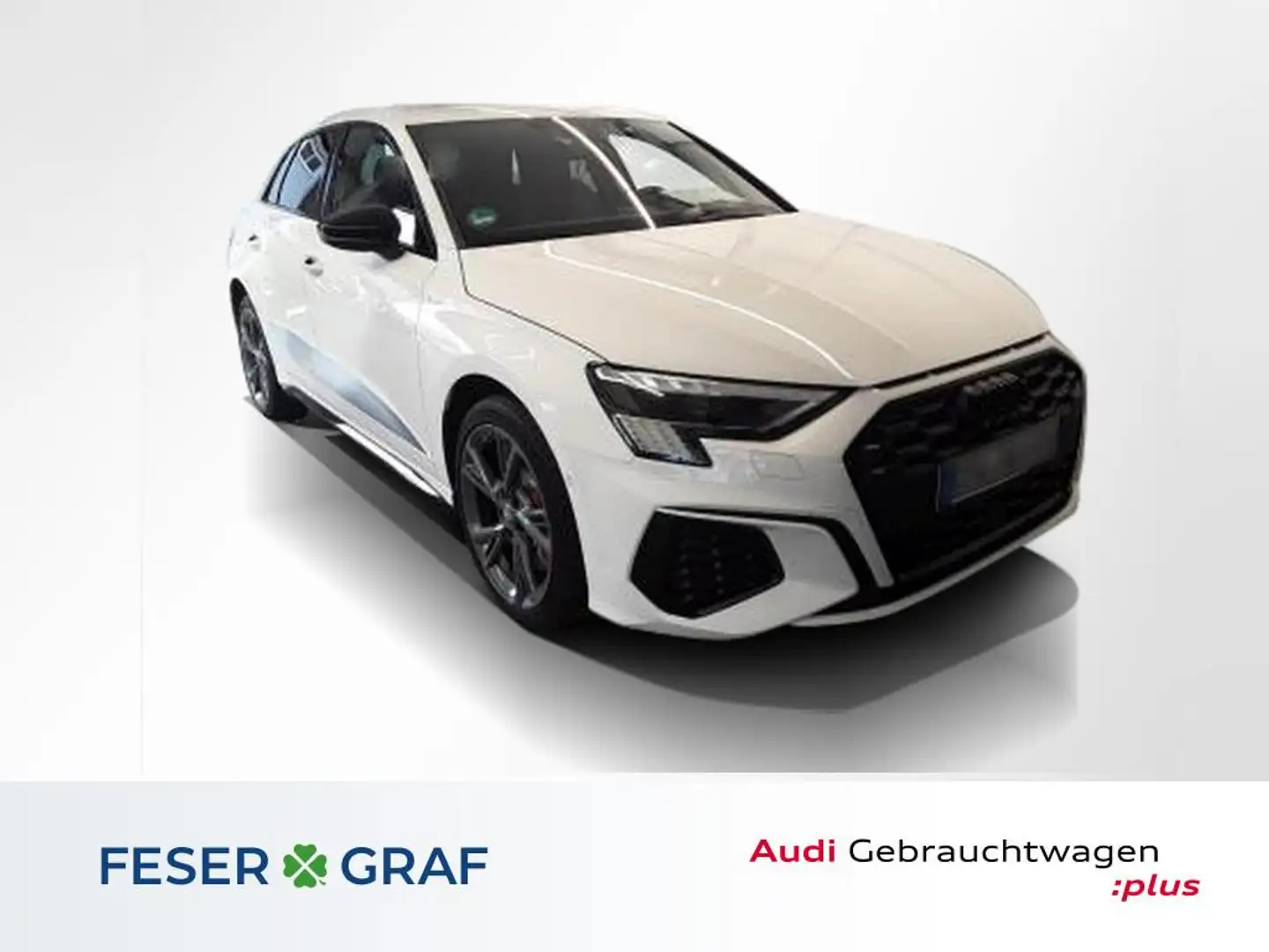 Audi A3 45 TFSI e S line Int/Matrix/R-Kamera/18 Zoll Bianco - 1