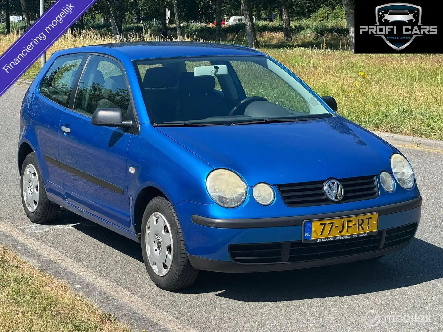 Volkswagen Polo 1.2-12V Sportline Elek.Pakket Nap Blau - 1