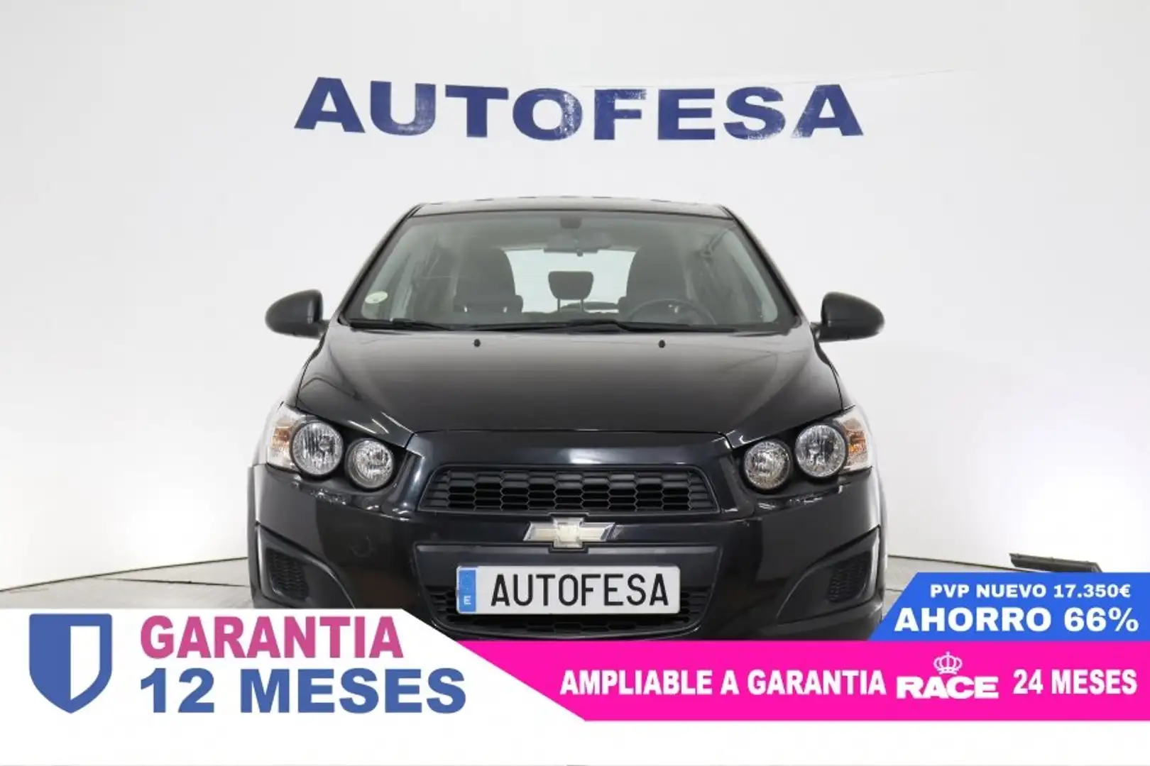 Chevrolet Aveo 1.3 VCDI 75CV LS 5P Negro - 2