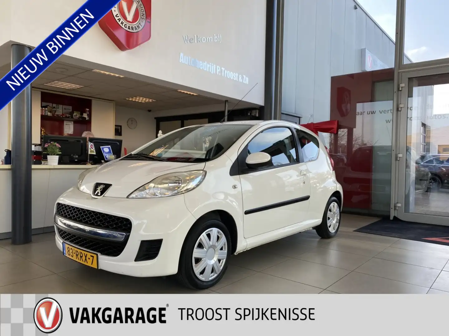 Peugeot 107 1.0-12V XS,Airco,Elektrischpakket,Stuurbekrachting Blanc - 1