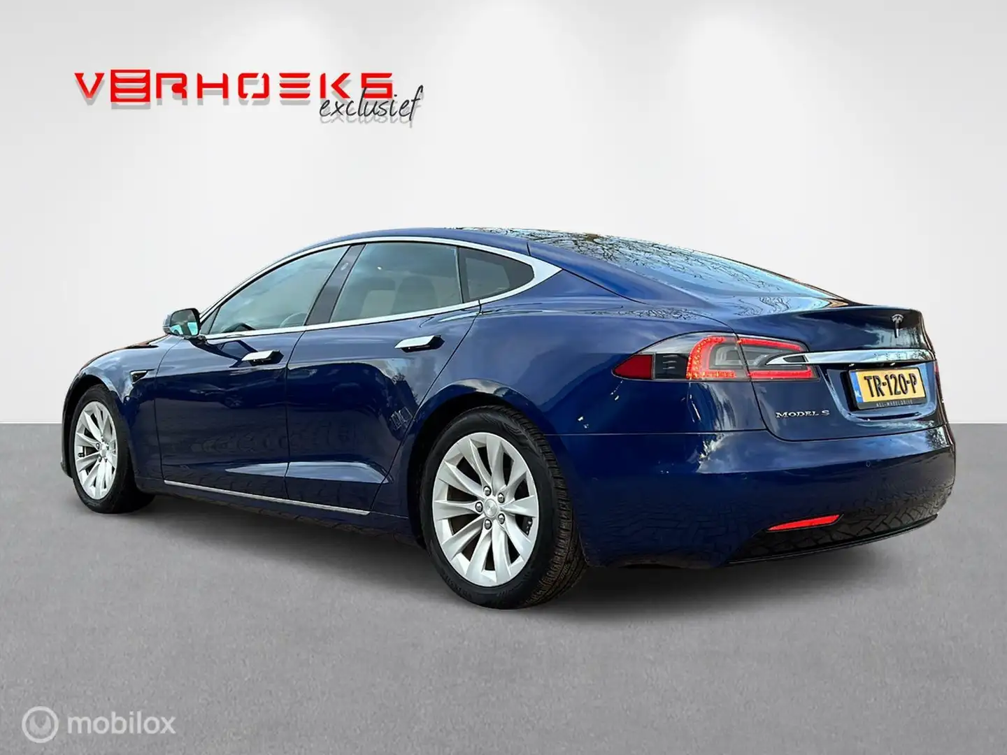 Tesla Model S 100D Nieuwe HV Batterij!! Blauw - 2