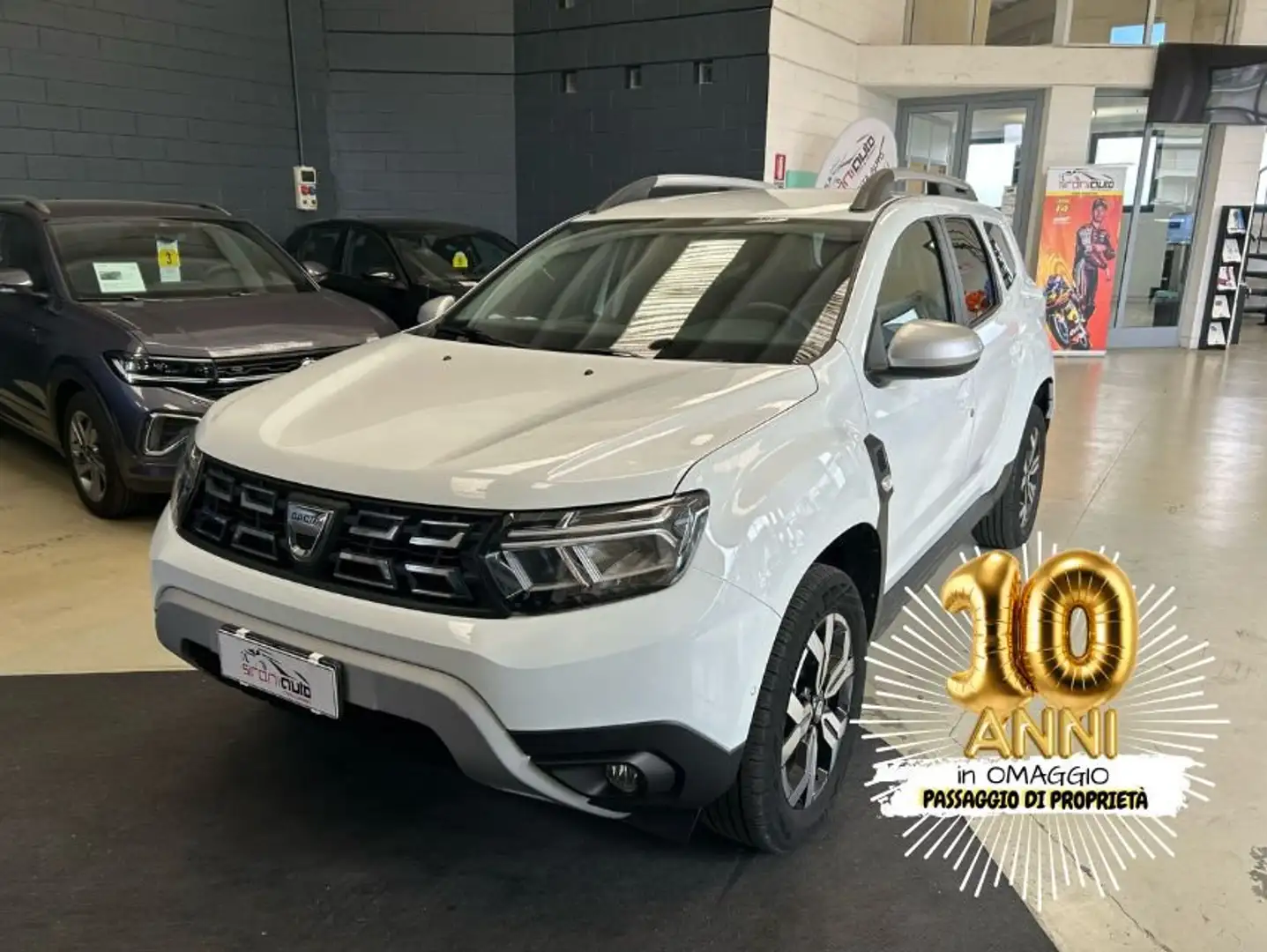 Dacia Duster 1.0 TCe 90 CV 4x2 Prestige - PROMO 10 ANNI Blanc - 1