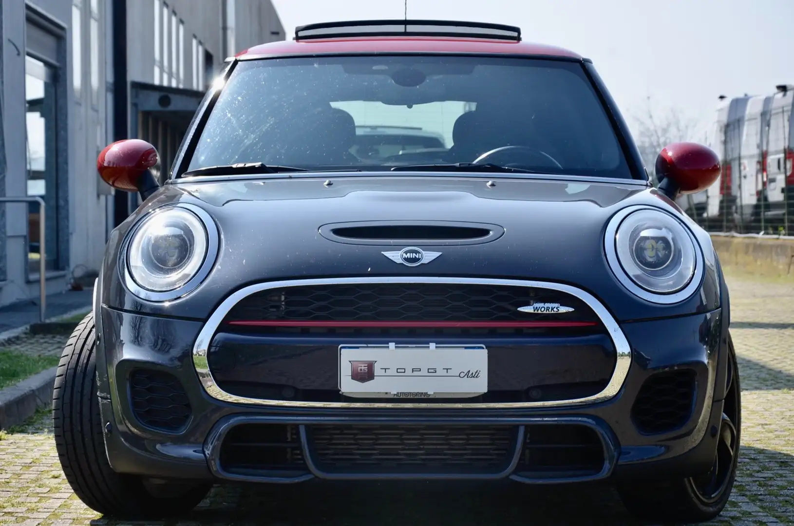 MINI John Cooper Works 2.0 3p 231cv auto TETTO , UFF ITALIANA , PERMUTE Šedá - 2