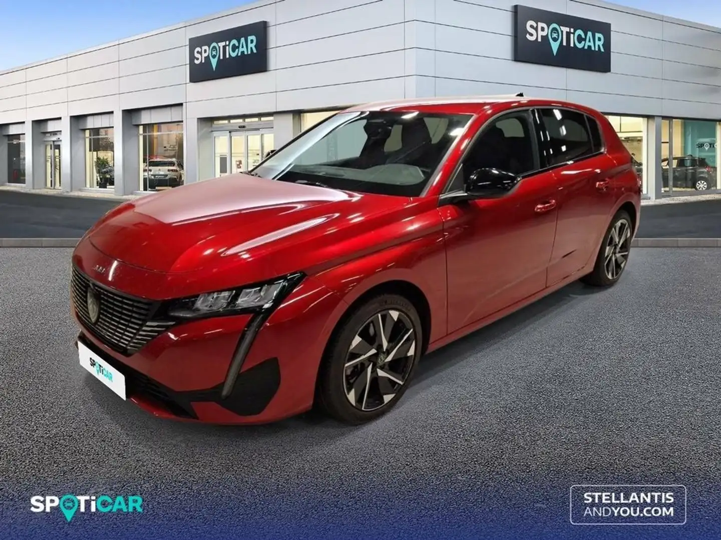 Peugeot 308 1.5 BlueHDi S&S Allure EAT8 130 Rojo - 1